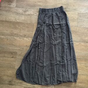 Midi Overlapping Skirt